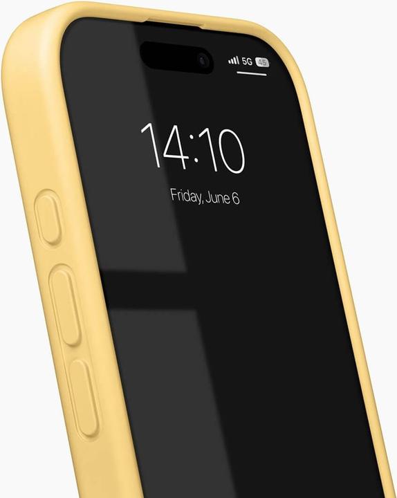 Immagine prodotto iDeal Of Sweden Designer Magsafe Silicone-Cover Soft Lemon (Apple iPhone 16 Pro)