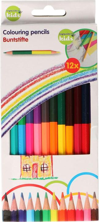 Produktbild Topwrite Kids Double Color Pencil, 12dlg. (Bunt, 12 x)