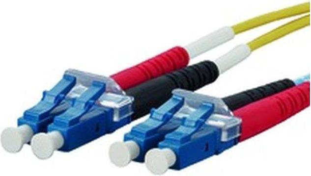 Produktbild Metz Connect 151P1JOJO20E. Kabellänge: 2 m, Lichtleitertyp: OS2, Anschluss 1: 2x LC, Anschluss 2: 2x (2 m)