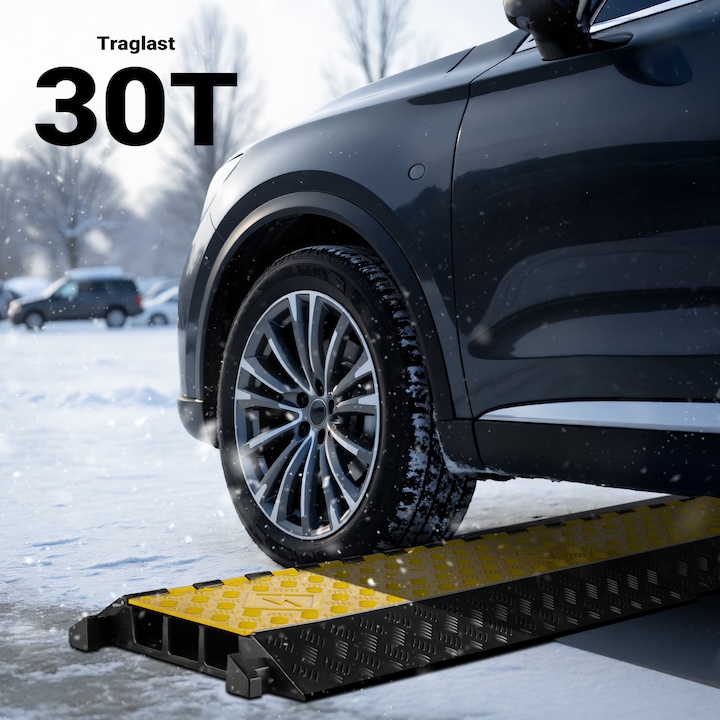 Produktbild Wiltec Kanal Kabelbrücke 50t 40km/h Überfahrschutz 95x49x8cm Kabelkanal Kabel (Kabelbrücke, 95 cm)