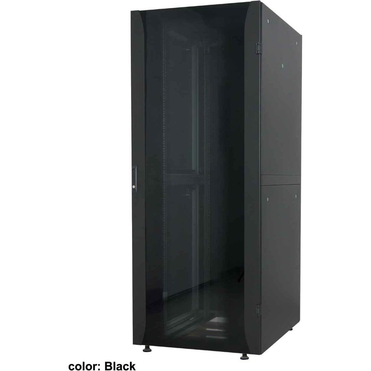 Intellinet 19" Netzwerkschrank, Premium Line (10.87 HE, 19 Zoll Rack), Serverschrank, Grau