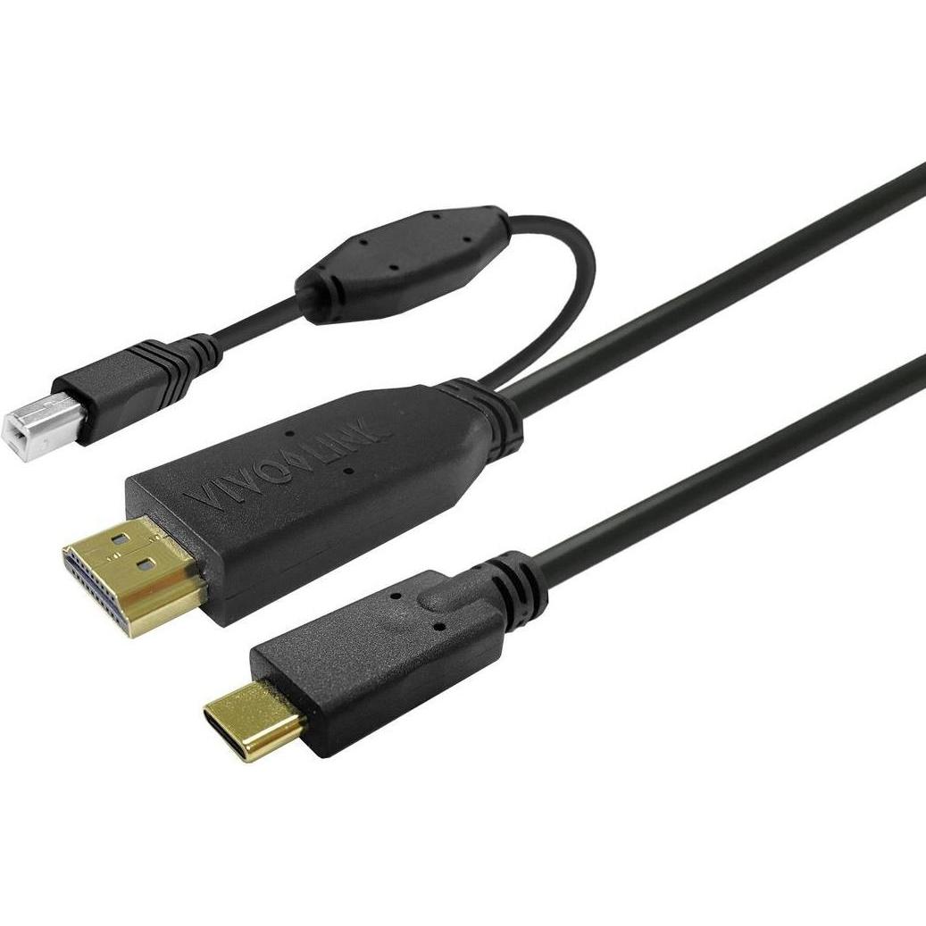 Vivolink Touchscreen Cable 3m Black (3 m, USB 3.2 Gen 1), USB Kabel