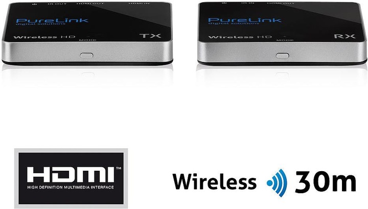 Produktbild Purelink Cinema CSW100 - Wireless HDMI Extender (30 m, 3D Pass-through, x.v.Color)