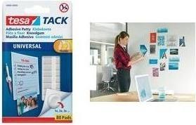 Immagine prodotto tesa Stucco adesivo TACK, pastiglie adesive modellabili, 80 pezzi (1 kg)