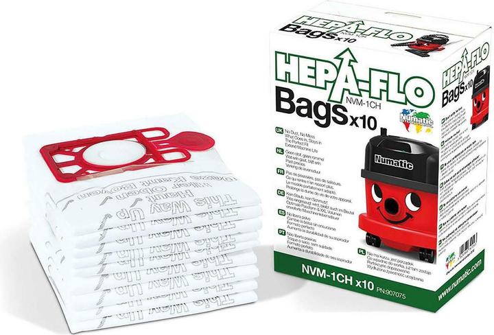Actual product image Numatic Dust filter bag Hepa-Flo