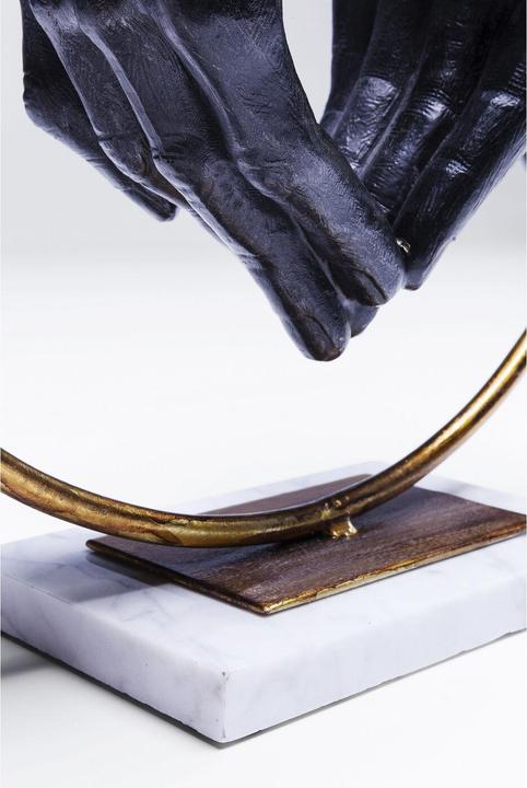 Actual product image Kare Design Deco Object Elements Heart Hand (14 x 36 x 39 cm)