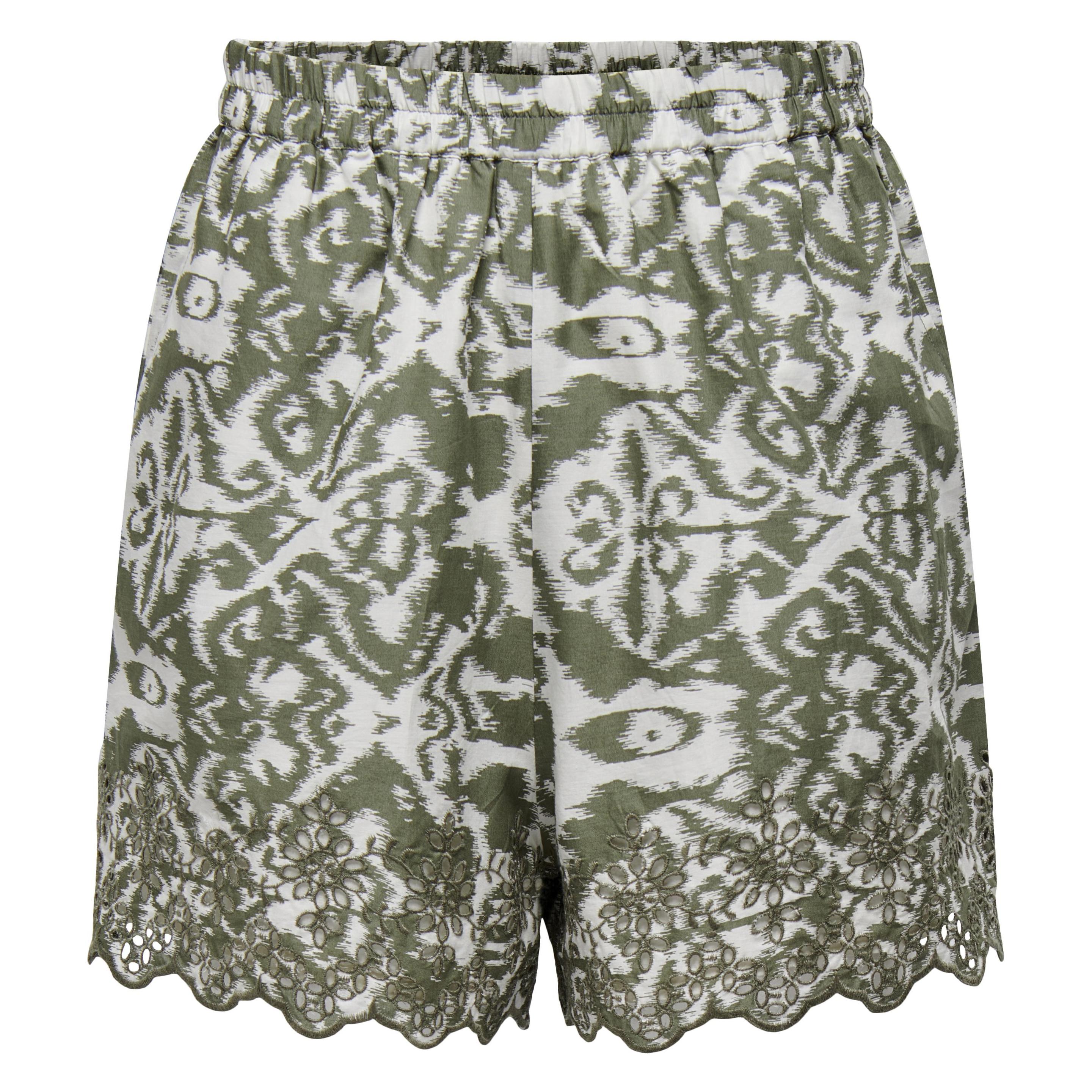 Only, Damen, Shorts, Locker Geschnitten Shorts, Grün, (M)