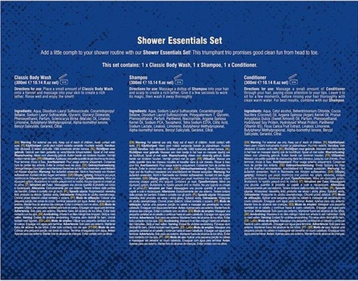 Image du produit The Bluebeards Revenge Set d'Essentiels de Douche (3x300ml) (Kit de soins capillaires)