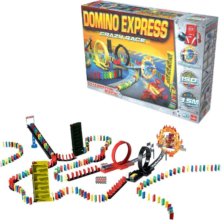 Image du produit Goliath Toys Domino Express Crazy Race (Allemand, Anglais, Français)