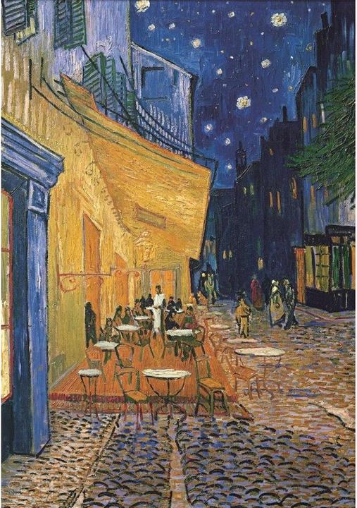 Actual product image Clementoni Jigsaw Puzzle 1000 Museum Van Gogh - Esterno Di Caffe