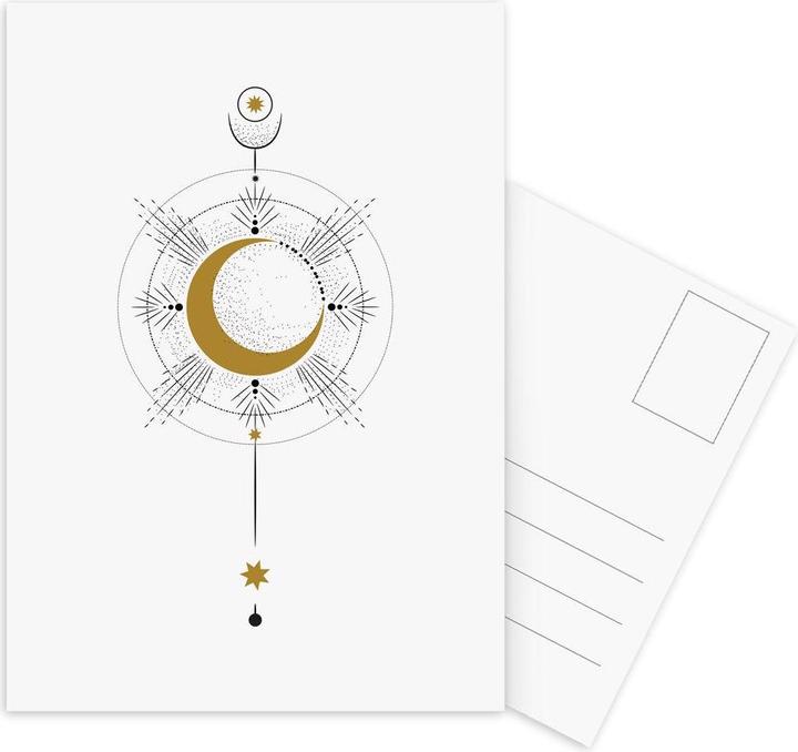 Produktbild Juniqe Moon Radius - Mond (3 Stk.)
