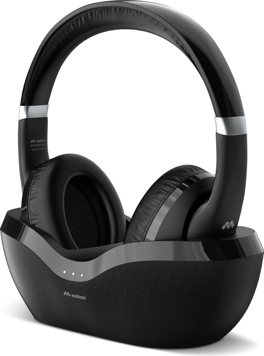 Meliconi Casque TV Bluetooth HP Flash Base (ANC, 75 h, Filaire)