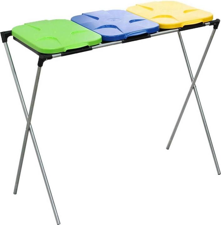 GEKO Stojak Kosz Na 3 Worki Na śmieci Do Segregacji