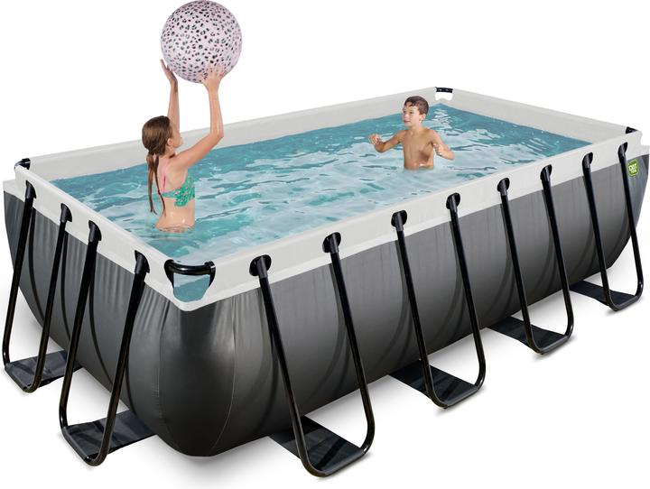 Actual product image Exit Black Leather Pool (400 x 200 x 100 cm)