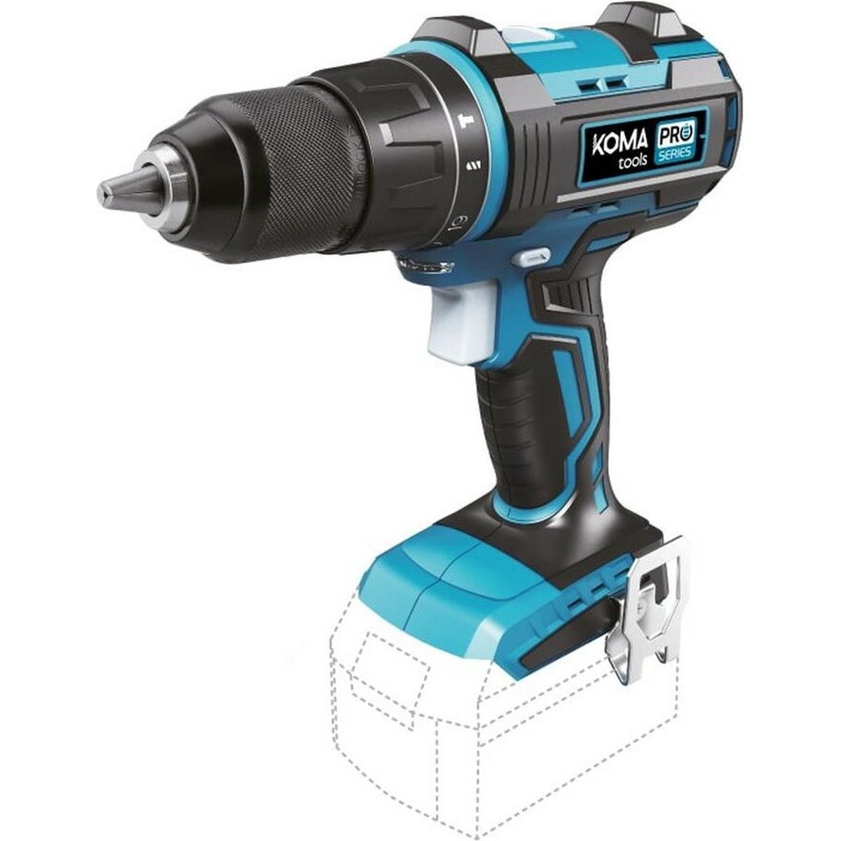 Koma Tools, Trapano + Avvitatore a batteria, Enzo accu boormachine Koolborstelloos 20V zonder accu - 6490105