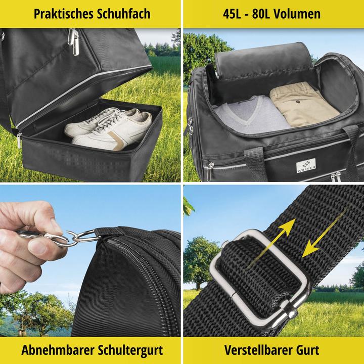 Produktbild Walser Carbags Sporttasche 50L - 35x30x45cm (50 l)