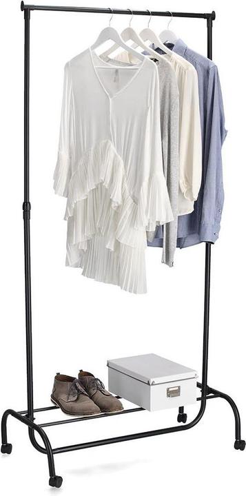 Actual product image Zeller Present Roller clothes rack, metal/plastic