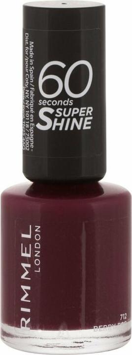 Rimmel London 60 SECONDS super shine #712-berry pop (712 Berry Pop, Farblack)