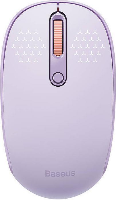 Baseus Wireless Mouse F01B Tri-Mode 2.4 G BT 5.0 1600 DPI (purple) (Wireless)