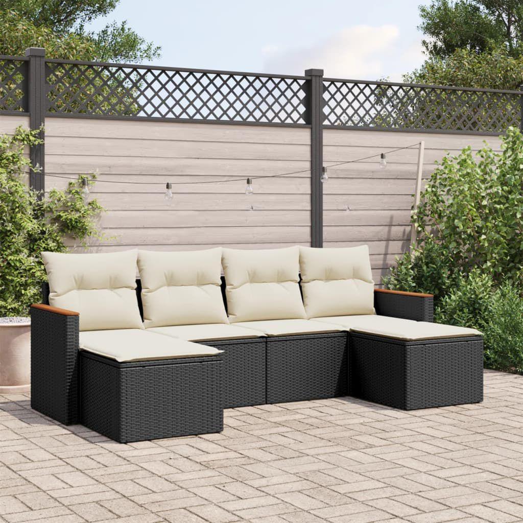 Thumbnail - VidaXL, Gartenlounge, 10-tlg. Garten-Lounge-Set mit Kissen