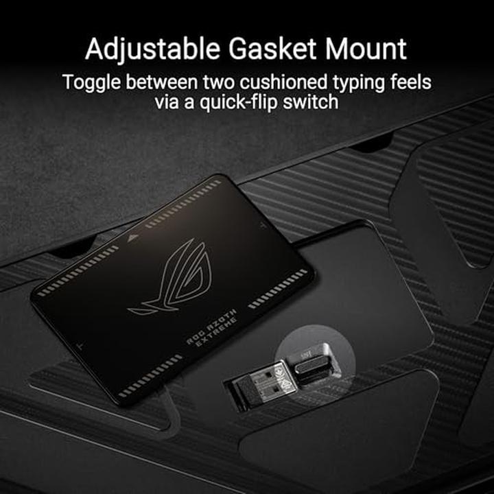 Produktbild ASUS ROG Azoth Extreme (FR, Kabelgebunden, Kabellos)
