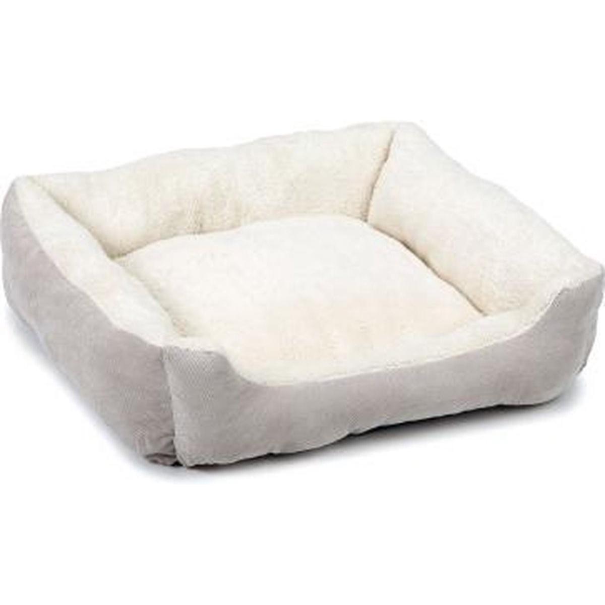 Comparer les prix de Beeztees Bz Lit Pour Chien Mogina Gris 65x60 (Chien), Panier pour chien + chat
