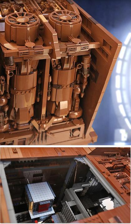 Actual product image Mould King Sandcrawler