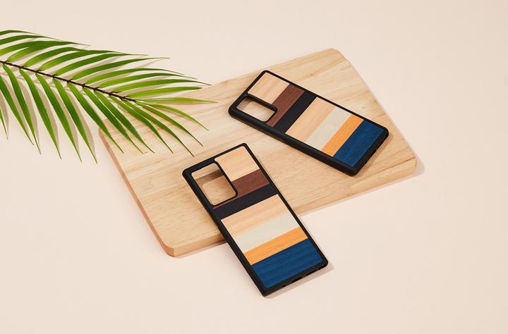 Produktbild Man.Wand &WOOD case for Galaxy Note 20 province juodas (Samsung Galaxy Note 20)