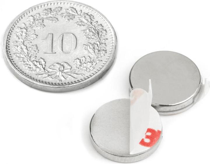 Image du produit Supermagnete Aimant de disque (20x)