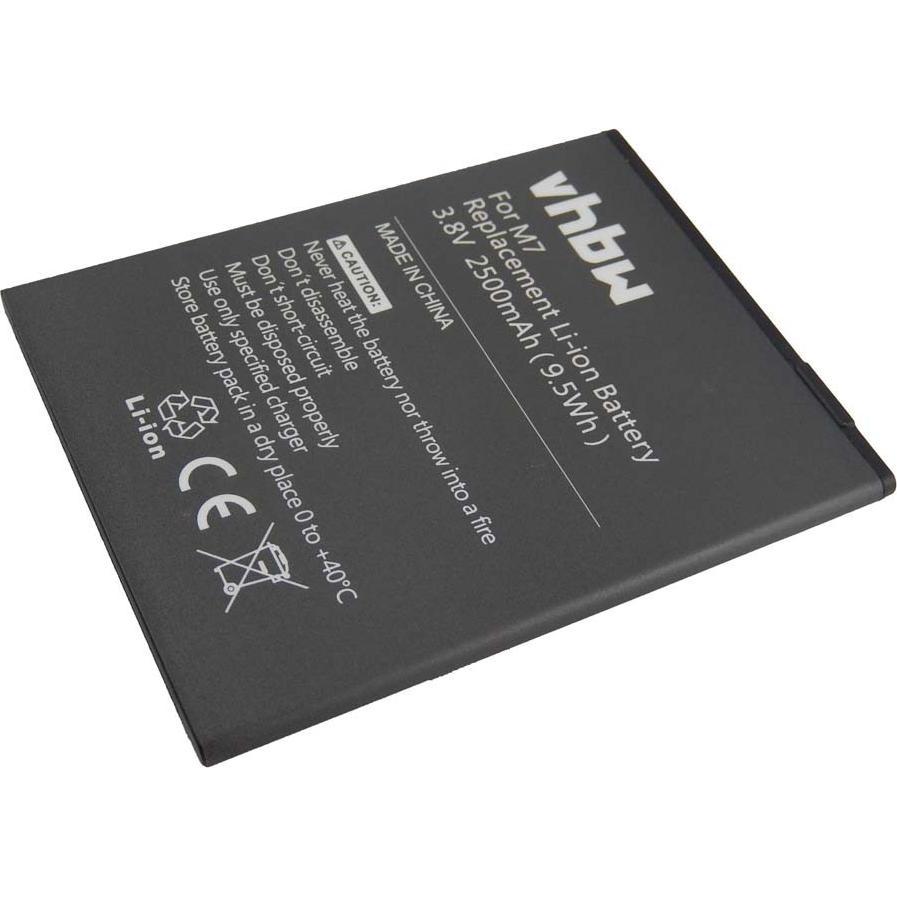 XCell Li-Ion-Akku - 2500mAh (3.8V) für Handy, Smartphone, Telefon wie M7 (Akku), Mobilgerät Ersatzteile