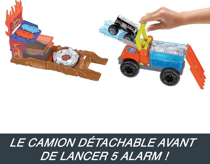 Actual product image Hot Wheels 5-alarm rescue operation