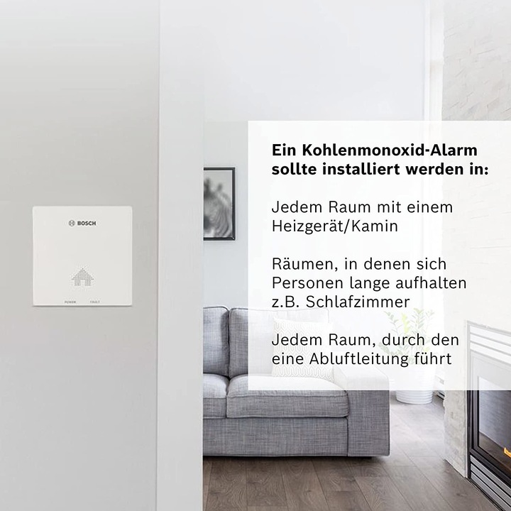Immagine prodotto Bosch Home Comfort Rivelatore di CO D-CO