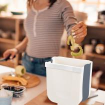 Immagine prodotto Je Cherche Une Idee cestino per rifiuti appeso pieghevole da 4 l (4 l)