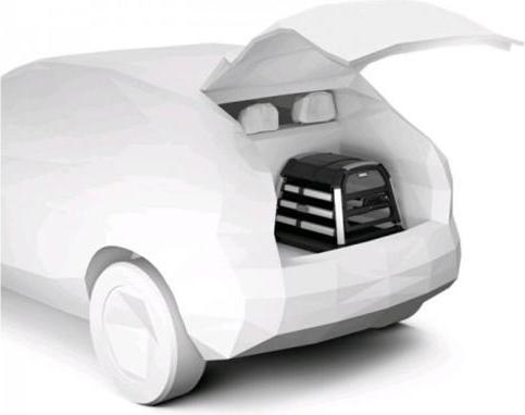 Actual product image Thule Allax for loading sill (Dog)