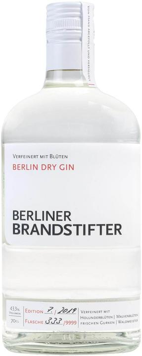 Produktbild Berliner Brandstifter Berlin Dry Gin (1 x 70 cl)