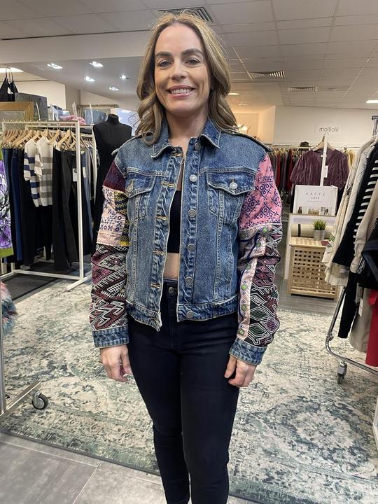 Actual product image Desigual Chaq Ethnic Denim Medium Wash