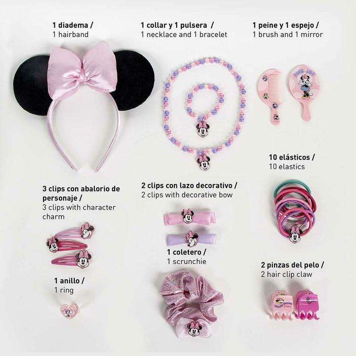 Image du produit Cerda Beauty Set Box - Disney Minnie (2500002939) (Set d'élastiques pour cheveux)