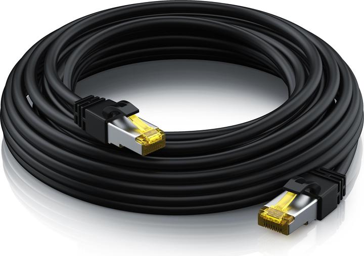 Produktbild Primewire Netzwerkkabel CAT.7, RJ-45, Ethernet, Outdoor Patchkabel CAT 7 IP66 10 Gbit/s S/FTP PiMF LAN Kabel (S/FTP, CAT7, 10 m)