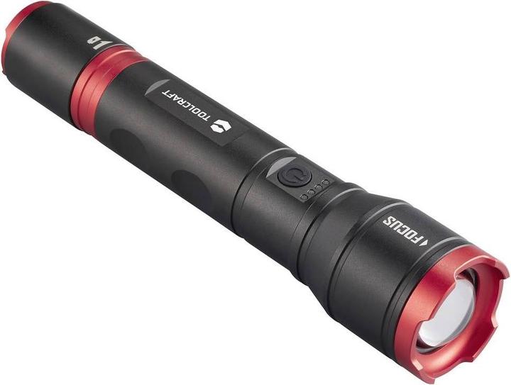 Image du produit Toolcraft Handlampe verstellbar, Einstellbare Punktgrösse, mit Stroboskopmodus (21.40 cm, 1200 lm)