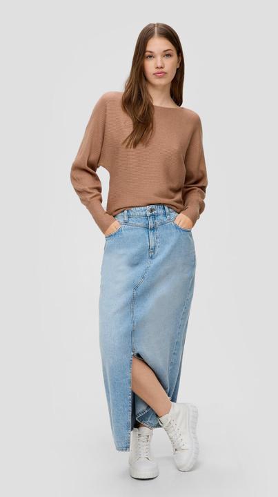 Actual product image s.Oliver Strickpullover Rippstrickpulli mit Fledermausarm (XXL)