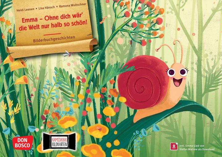 Emma - Ohne dich wär' die Welt nur halb so schön! Kamishibai Bildkartenset (Tedesco, Heidi Leenen, 2022)