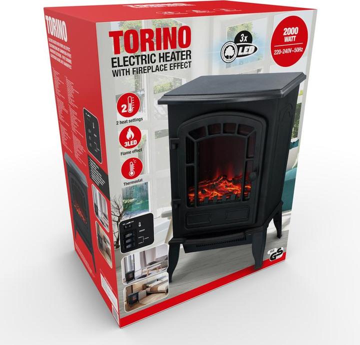 Immagine prodotto Classic Fire Caminetto elettrico (24 x 38 x 56,5 cm)