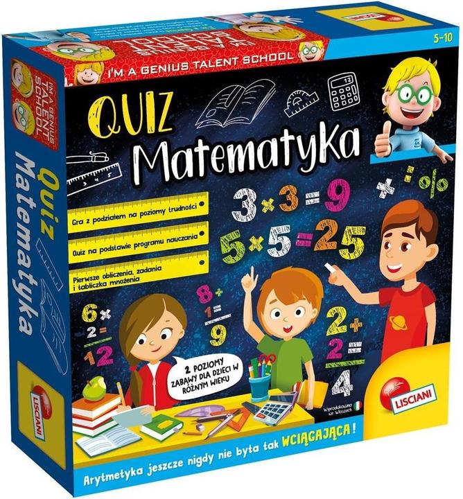 Immagine prodotto Lisciani Piccolo genio, Viktorina - matematica - P54381