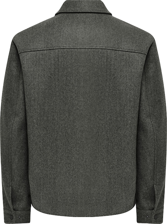 Image du produit Only & Sons Col Fly-Away Poignets avec bouton Veste (M)