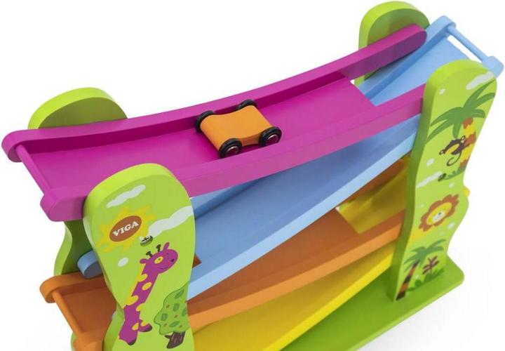 Immagine prodotto Viga Toys Giungla di scivolo per auto