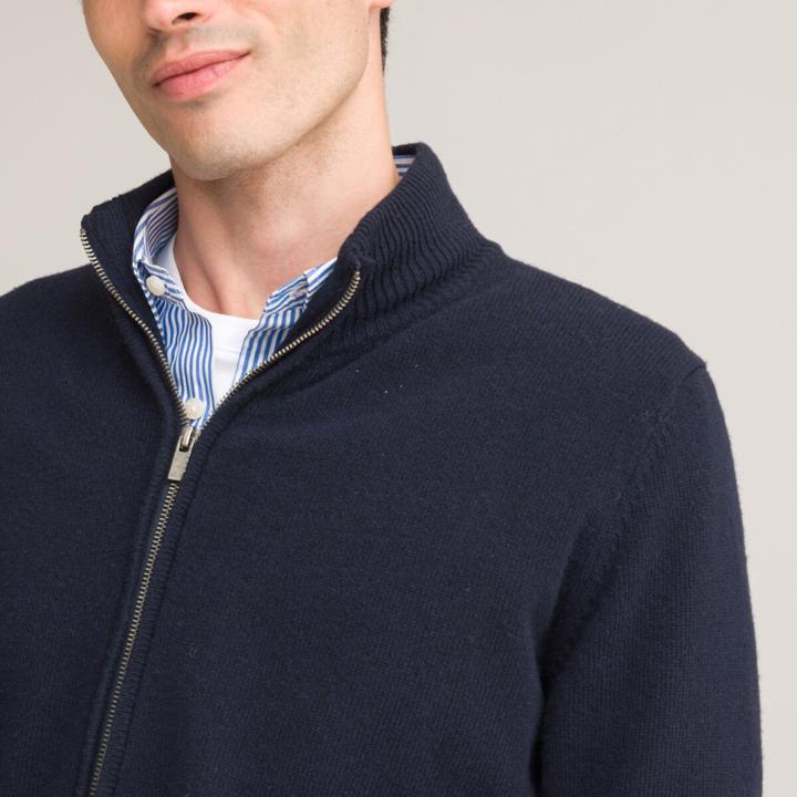 Produktbild La Redoute Collections Strickjacke aus 100% Lambswool (XL)