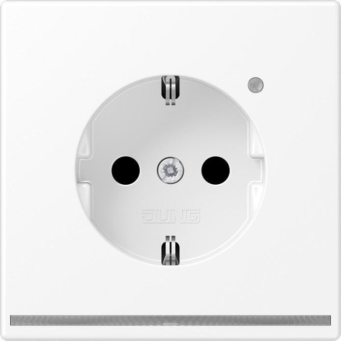 JUNG, Steckdose, LS1520-OWWMLNW m.LED-Licht Steckdose SCHUKO