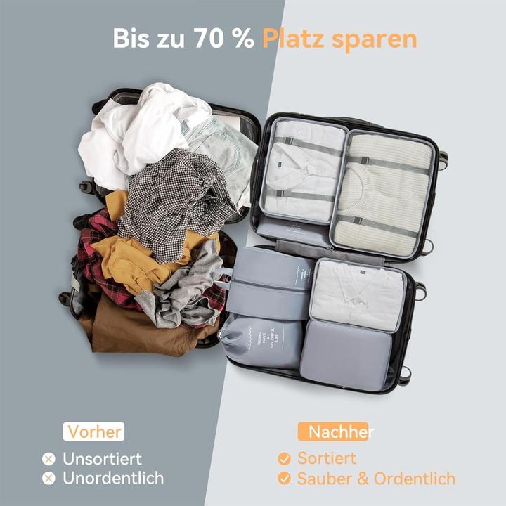 Produktbild Chijoo 12-teiliges Koffer-Organizer-Set
