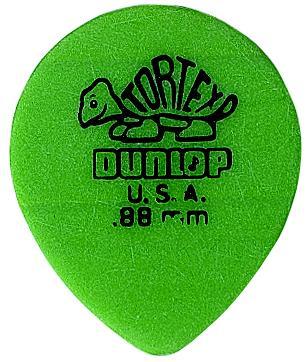 Produktbild Dunlop Tortex Teardrop Green - 0.88 (0.88 mm)