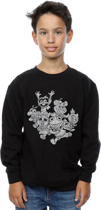 Immagine prodotto Disney The Muppets Muppet Babies Mono Group Felpa Ragazzi (152, 158)